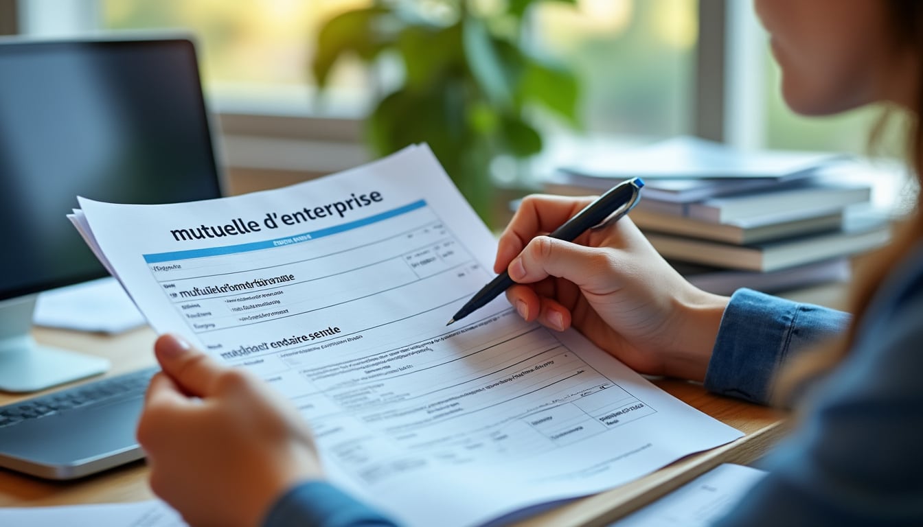 Illustration: Comprendre le rôle de la mutuelle d’entreprise sur le bulletin de salaire