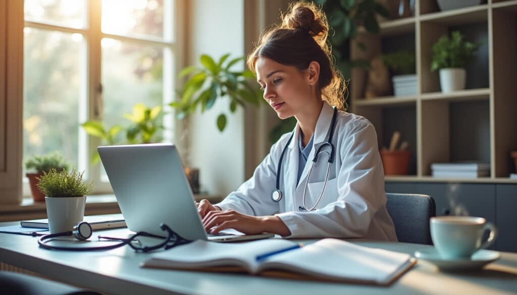 Formation de secrétariat médical à distance : flexibilité et débouchés